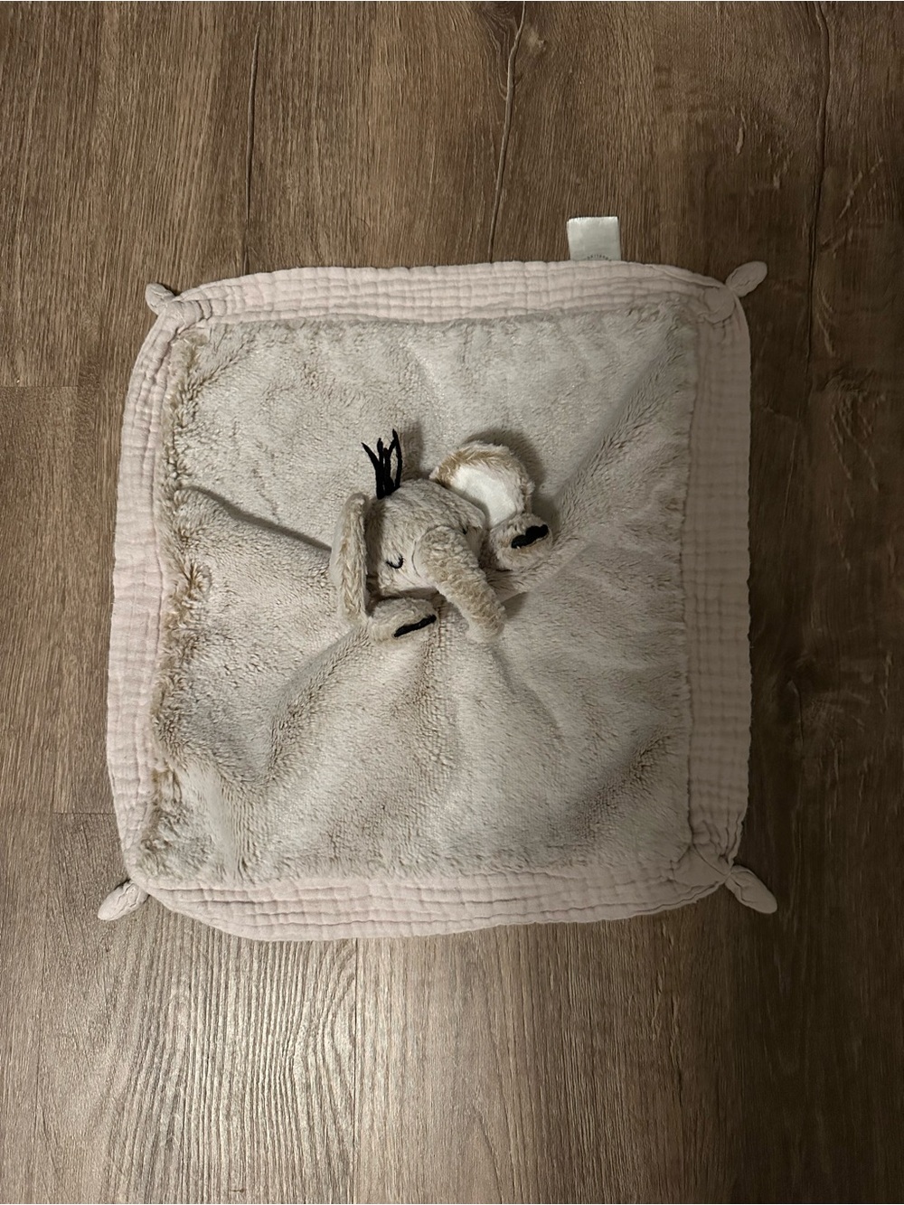 Lucy Darling Elephant Security Lovey Blanket